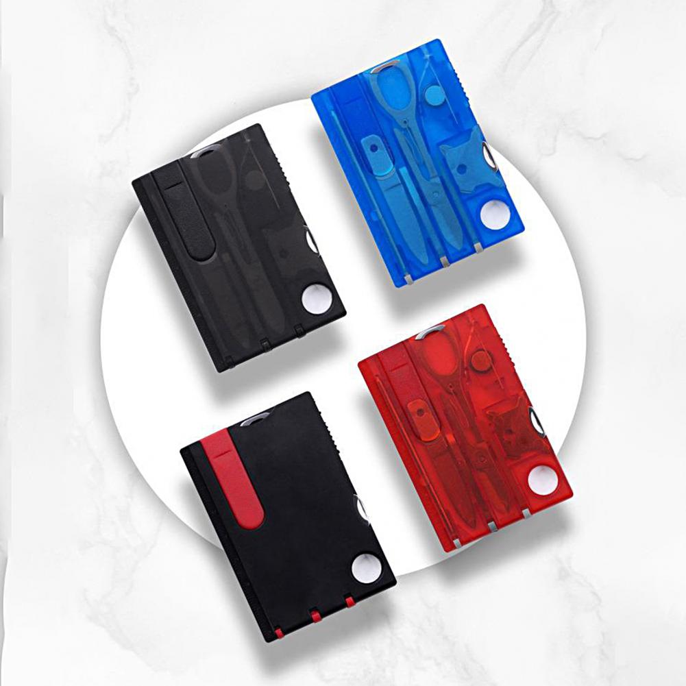 8Pcs Pocket Tool Set Portable  – Multitool Credit Card Bewertung und Preis