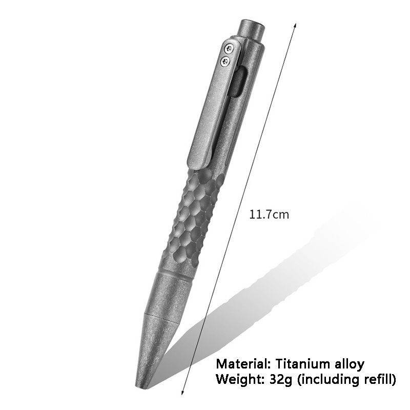 Titanium alloy signature pen p – Edc Carry Essentials Bewertung und Preis